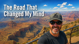 A road stretching into the distance, symbolizing freedom, faith, technology, and the journey of entrepreneurship.