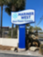 Road entrance sign