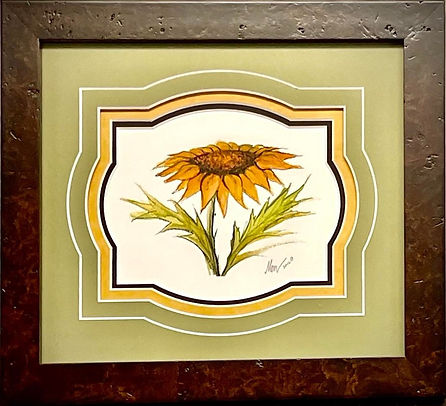 Sunfl;ower Framed by Art Loft.jpg