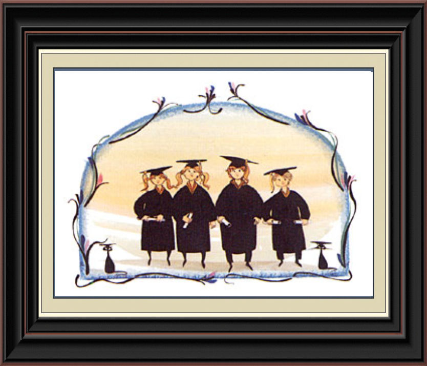 The Graduates Framed