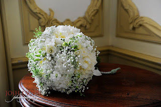 Bridal bouquet of stephanotis and