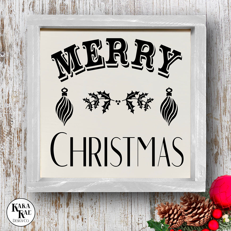 Thumbnail: Merry Christmas | Wood Sign