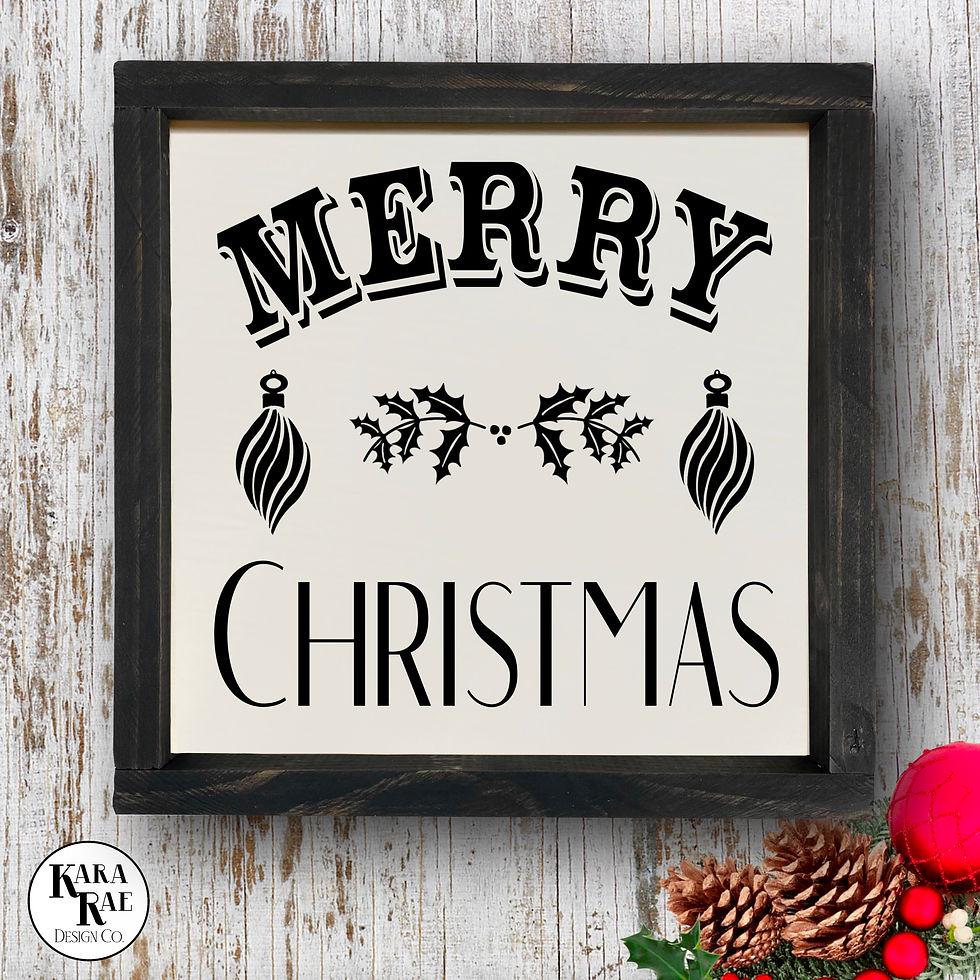 Thumbnail: Merry Christmas | Wood Sign