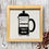 Thumbnail: French Pot Head | Wood Sign