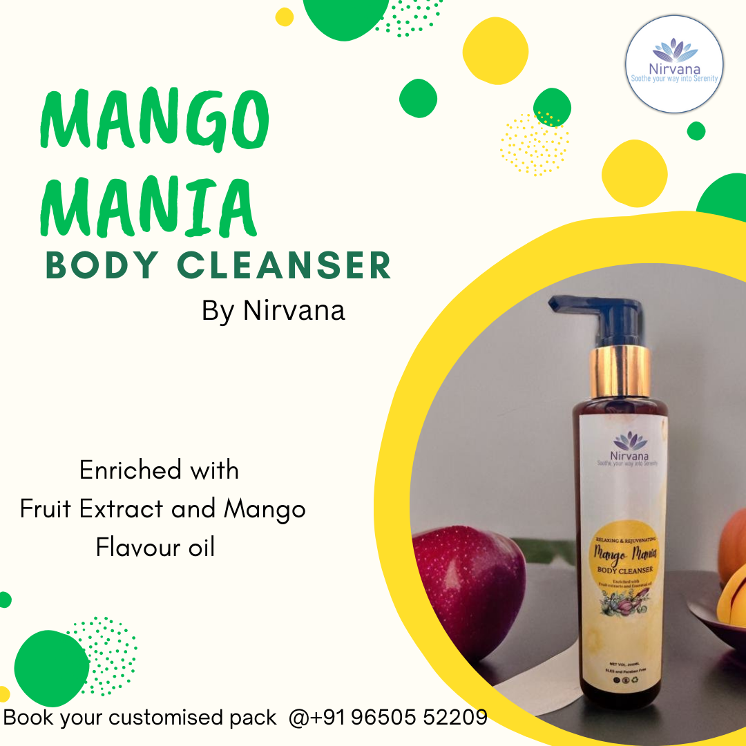 crafted by nirvana-bodywash-Mango fragrance