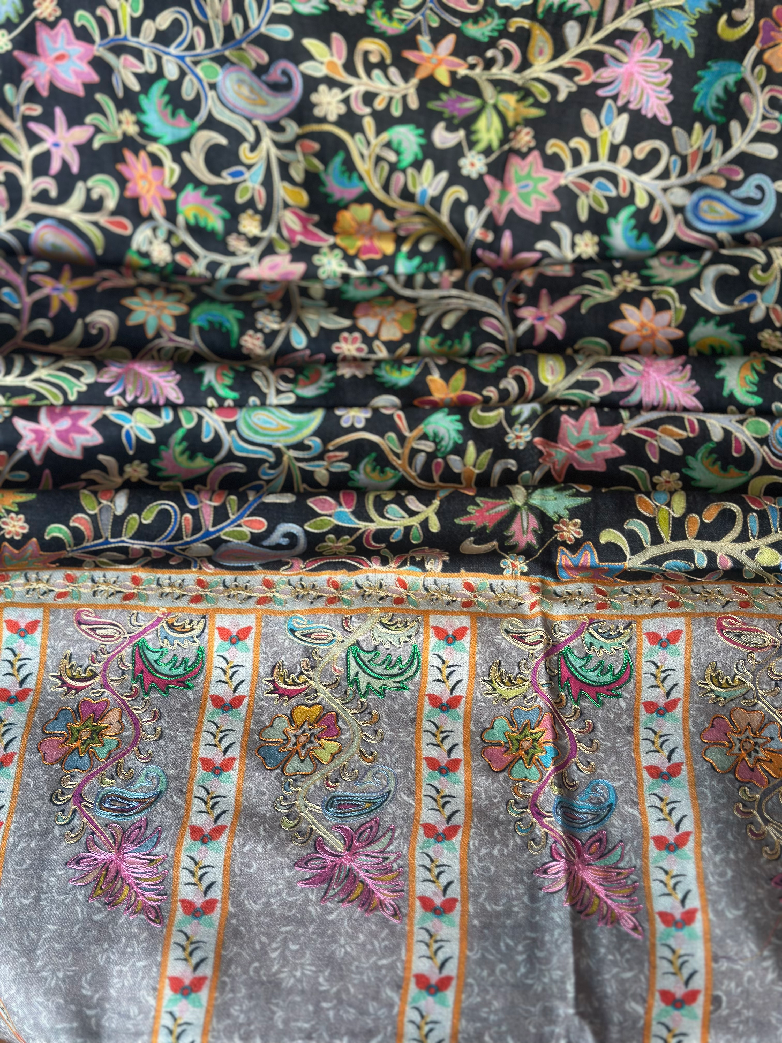 craftedbynirvana-weaversofindia-kashmiri riwayat collection-shawl