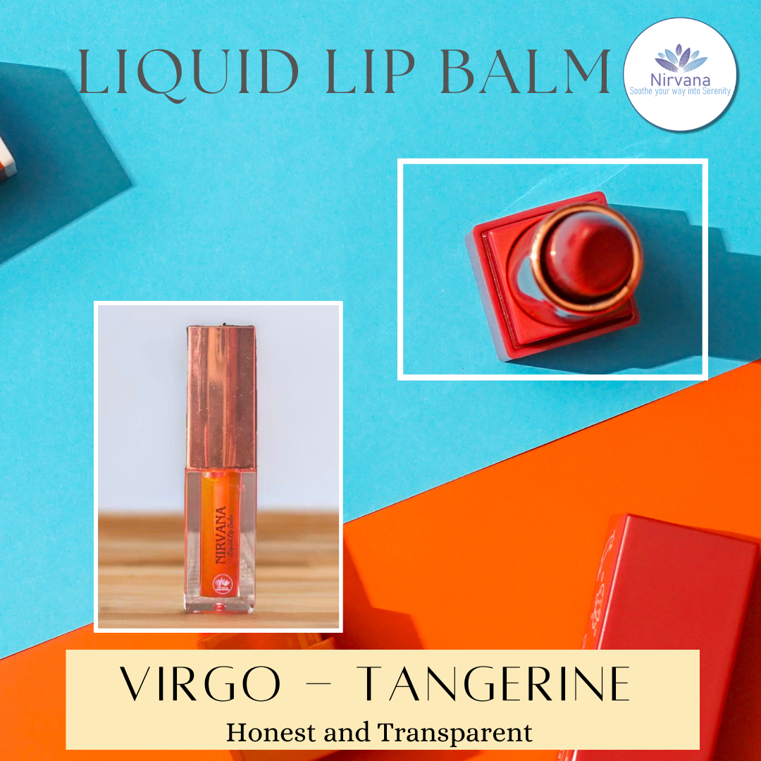 Liquid Lip Balm - Virgo Tangerine