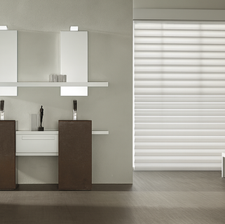 trifold blinds in Calgary big window