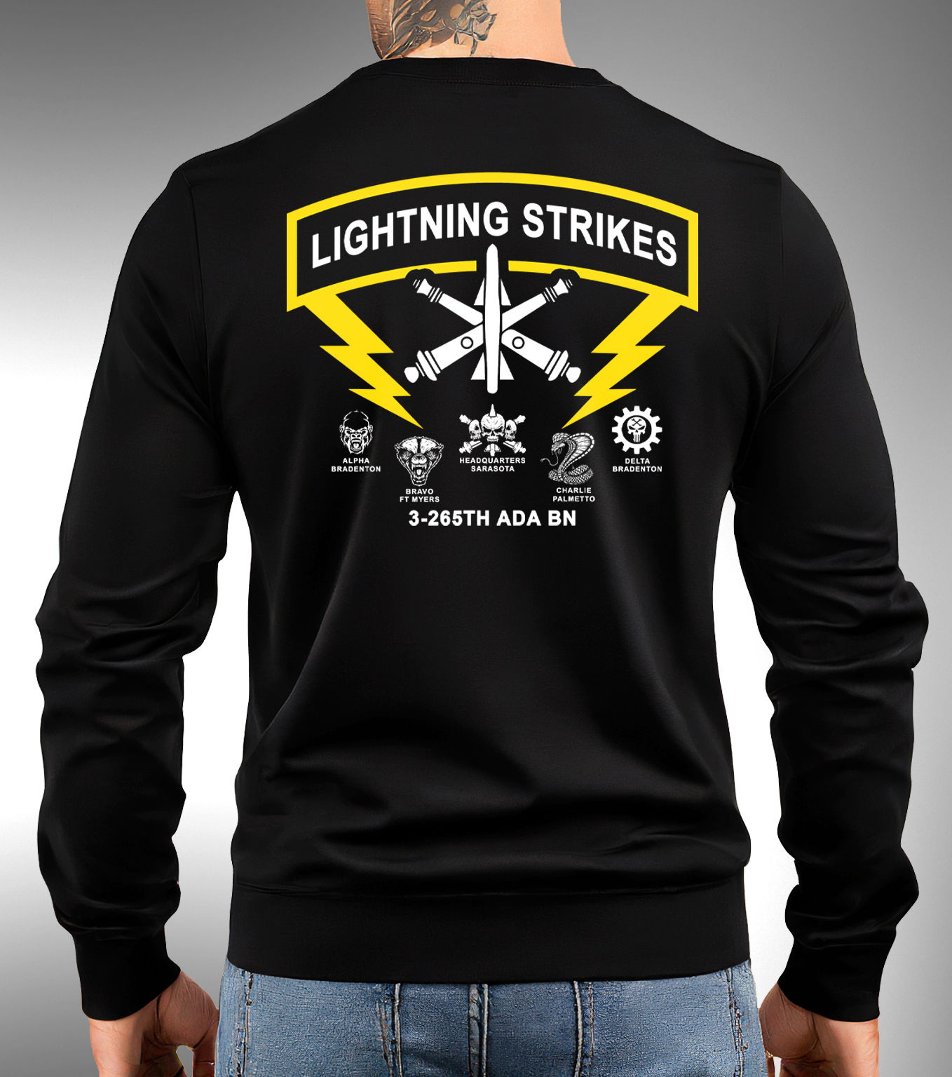 3-265th - Crewneck Sweatshirt