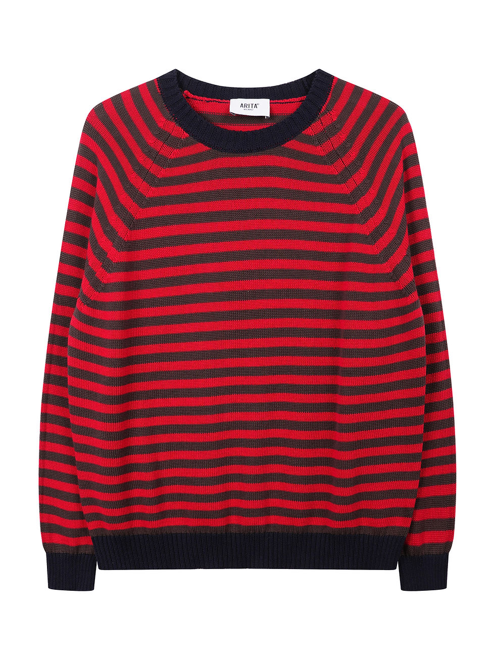 Thumbnail: Striped crew neck sweater