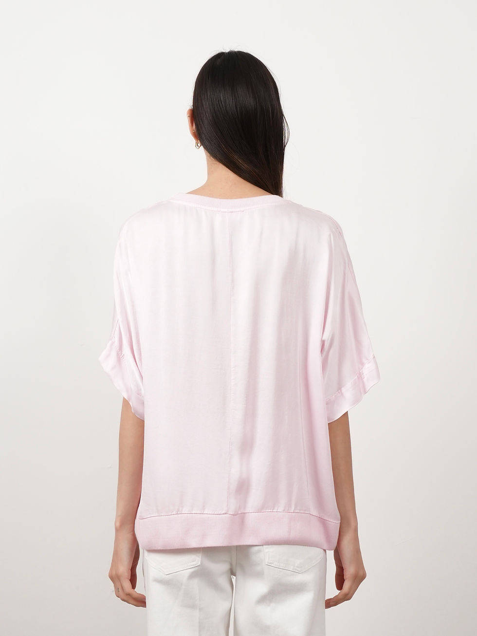 Miniatura: T-shirt in viscosa oversize