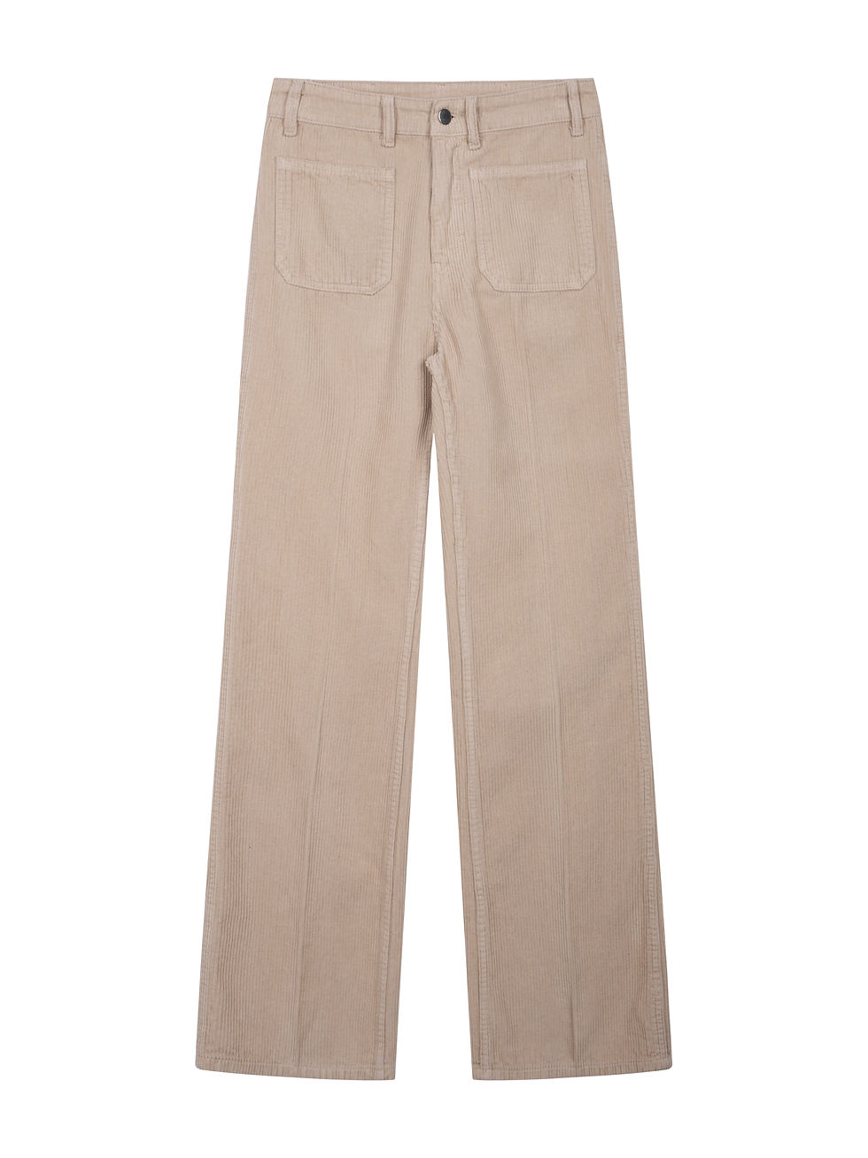 Thumbnail: Pantaloni in velluto con tasche frontali