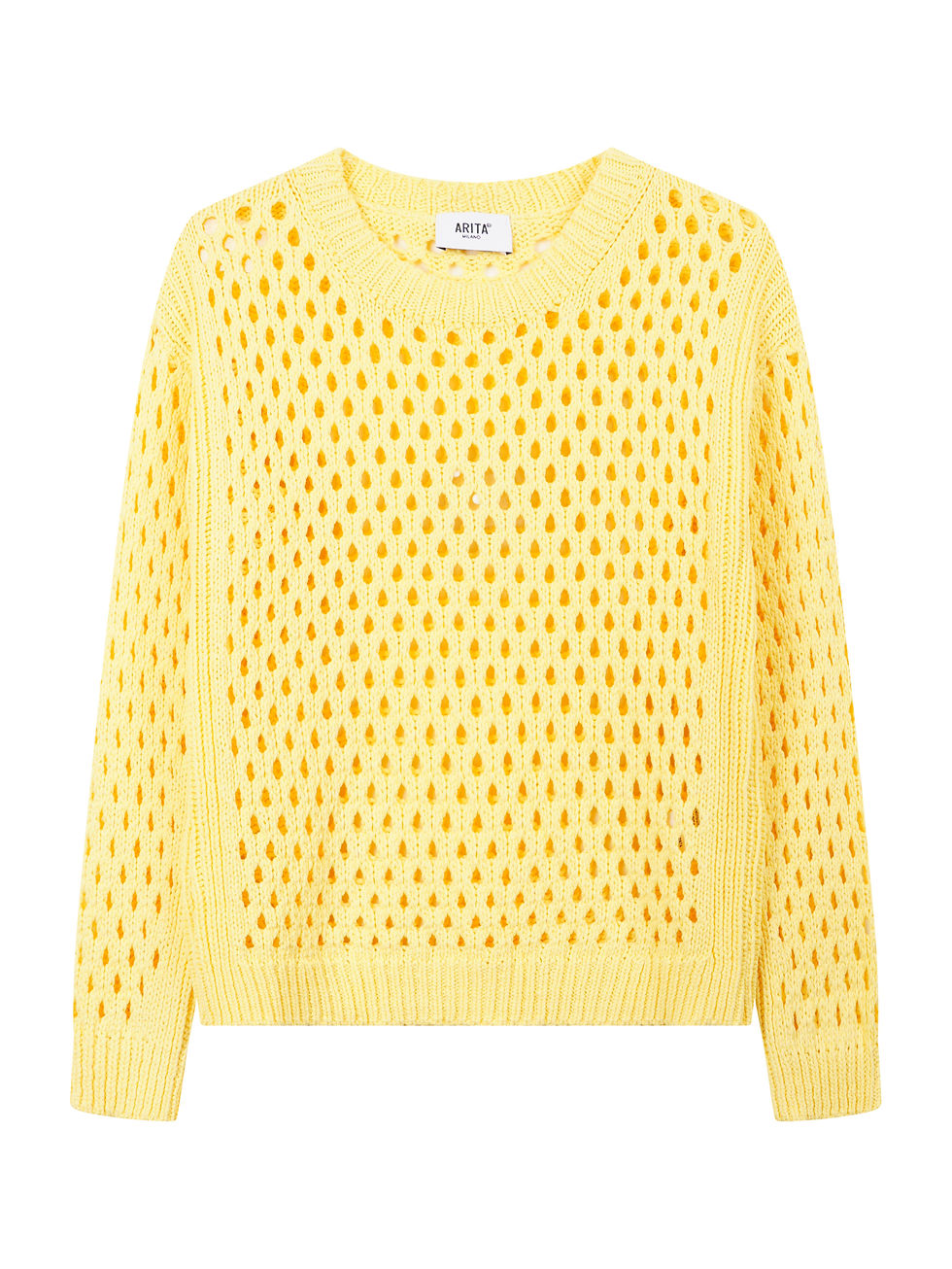 Thumbnail: Cotton openwork sweater