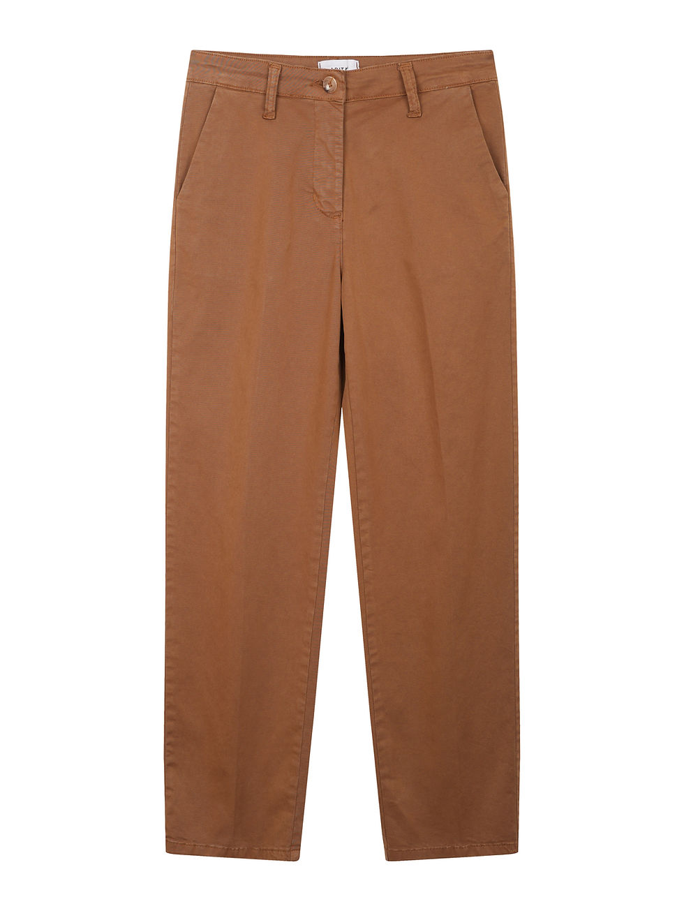 Miniatura: Pantaloni dritti in cotone