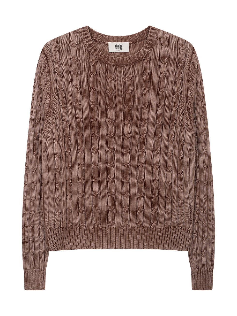 Thumbnail: Maglia a trecce effetto vintage
