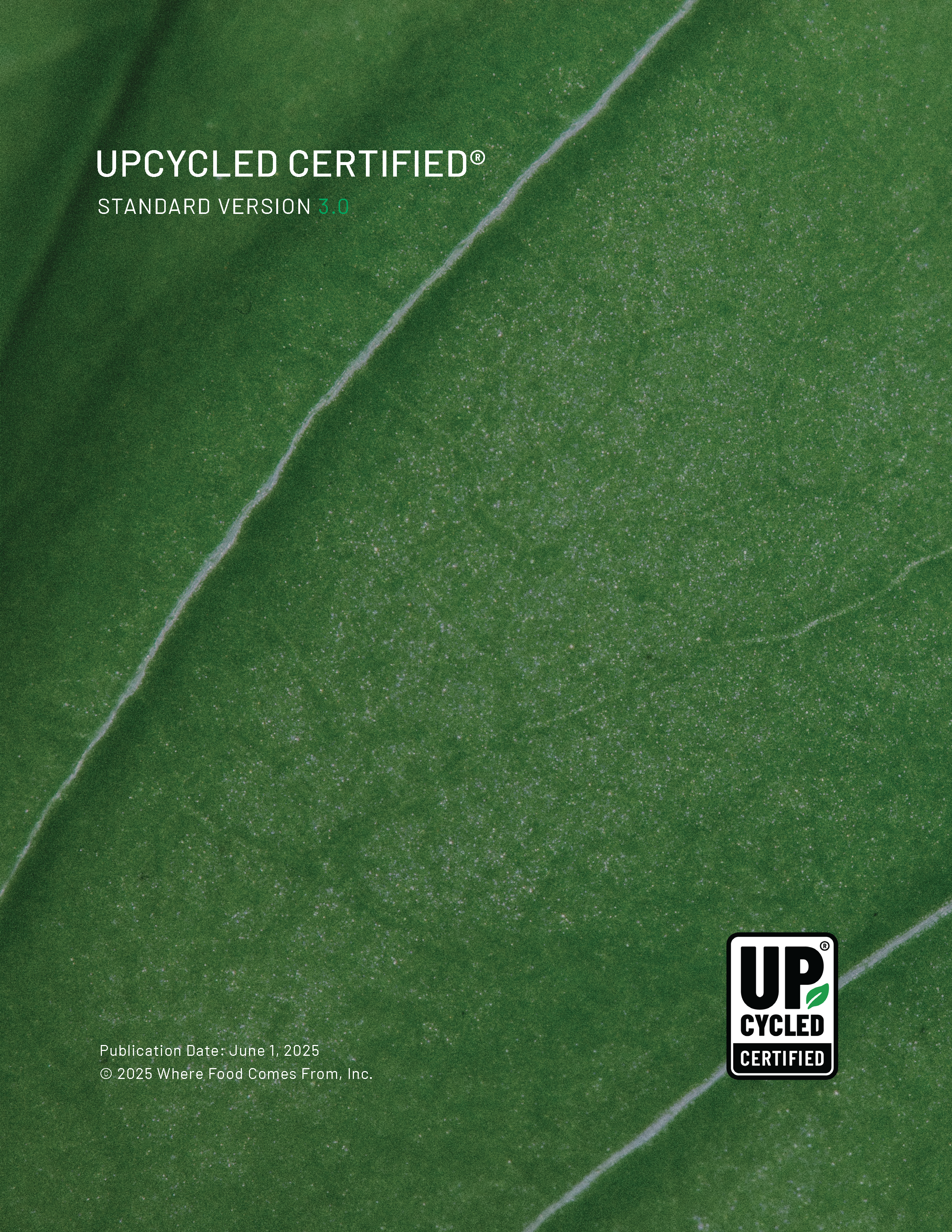 Upcycled Certified Standard