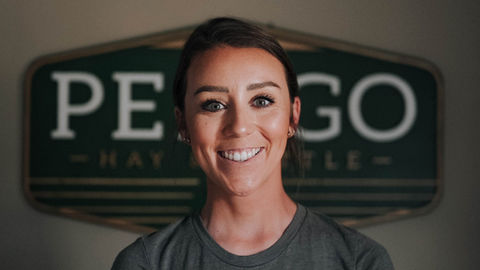 Woman at Perigo Cattle