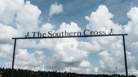 Southern Cross ranch sign