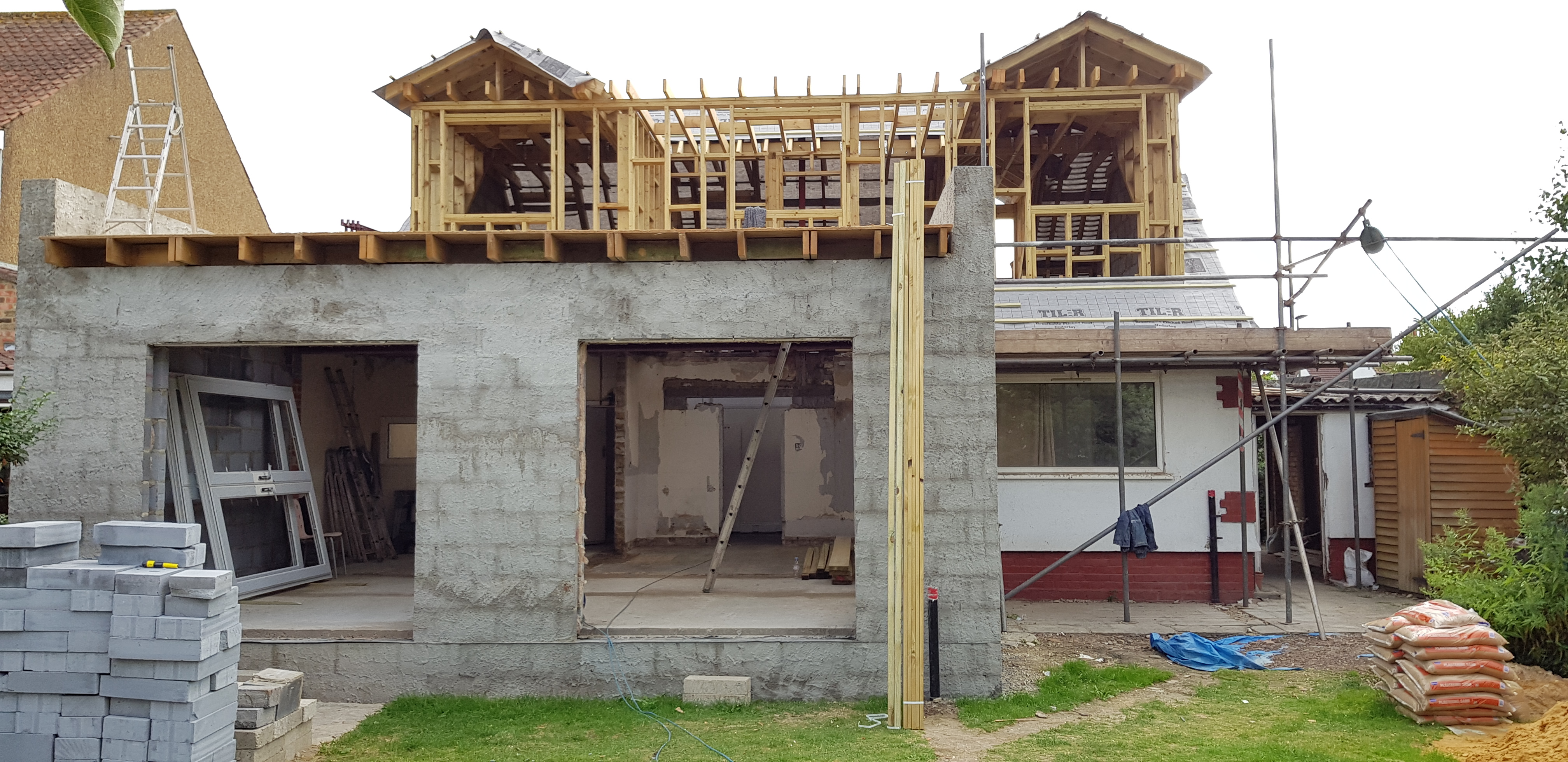 Property under construction.