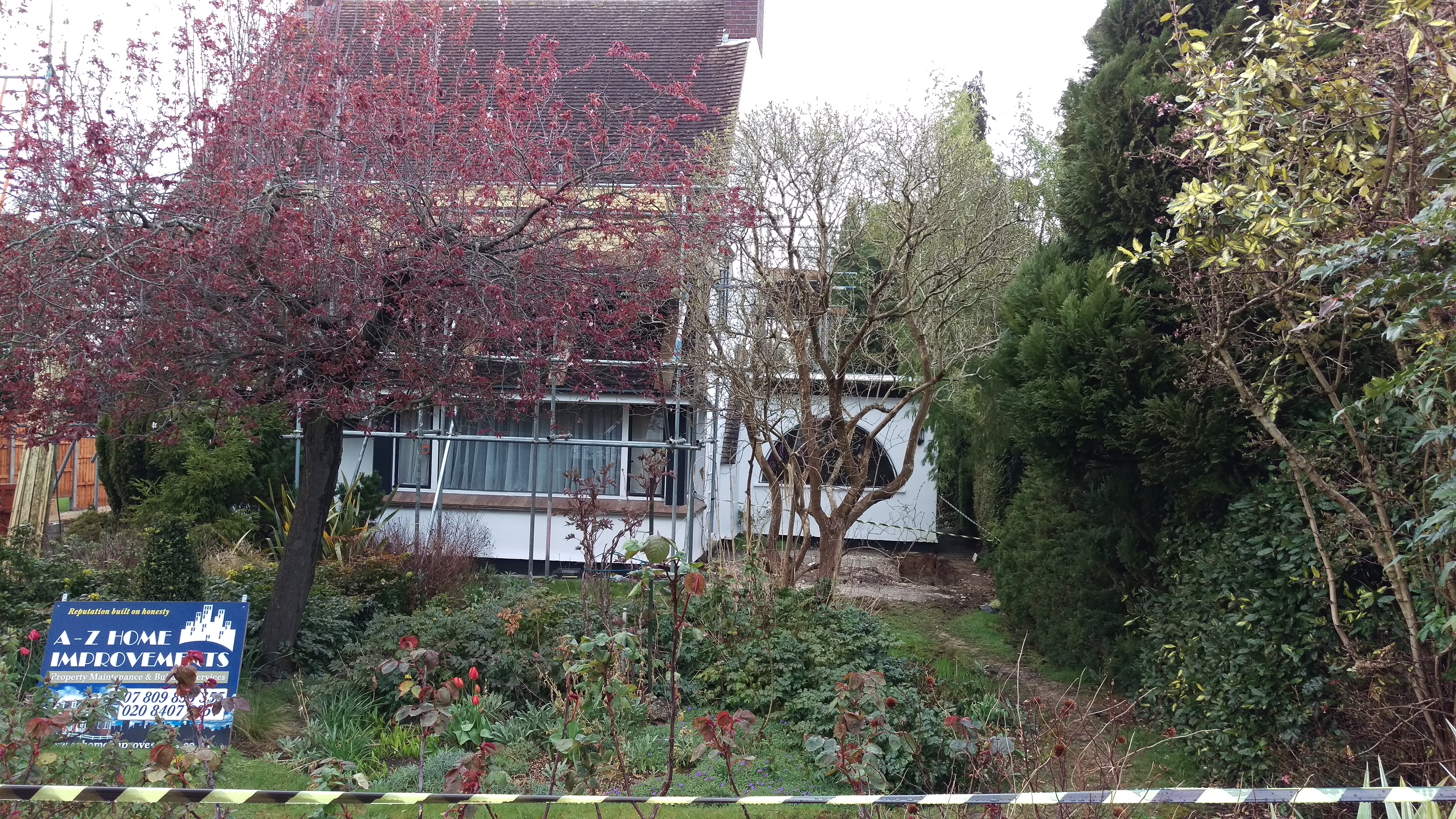 Existing house in Wallington.