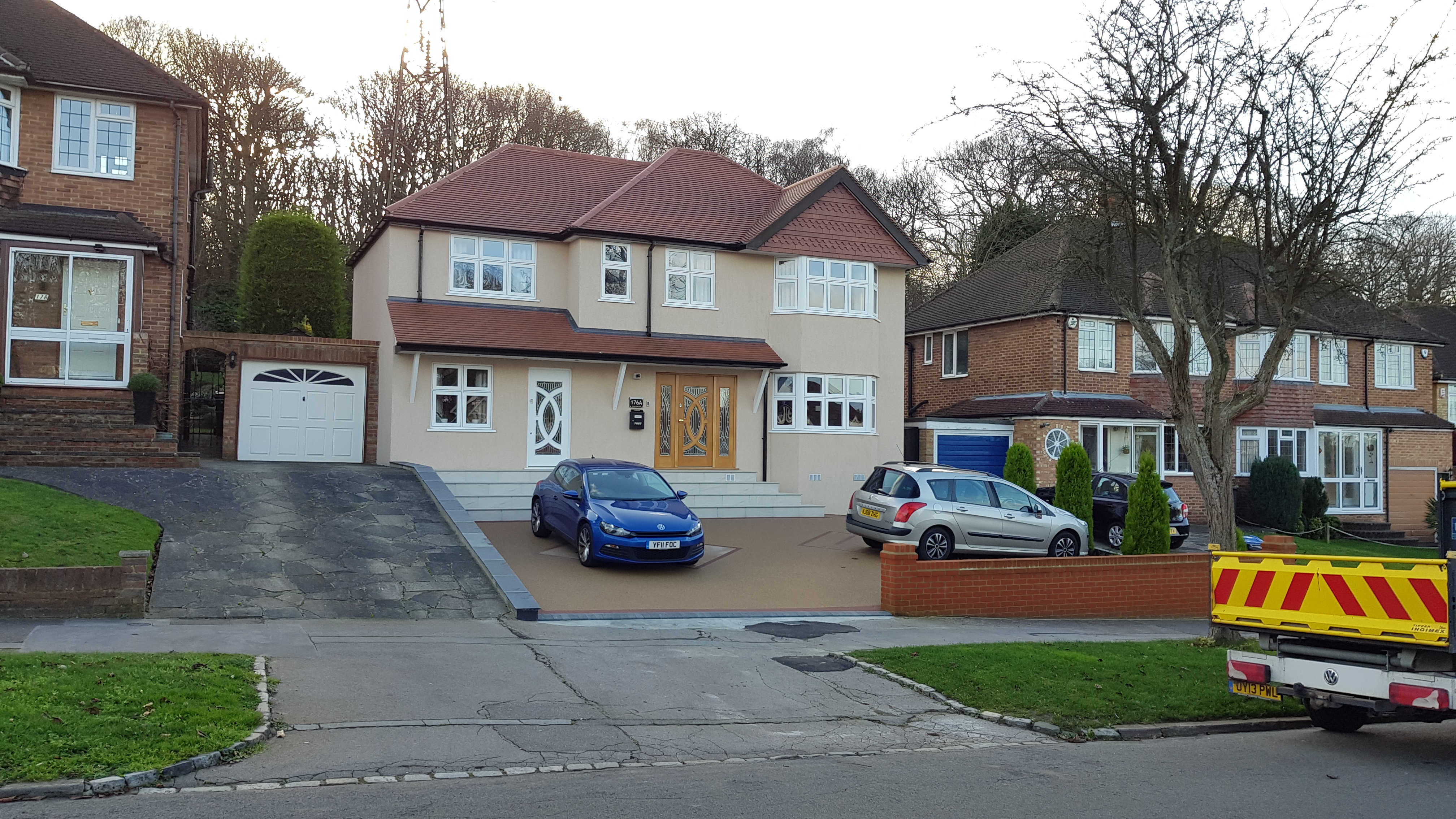 Property extended and renovated.