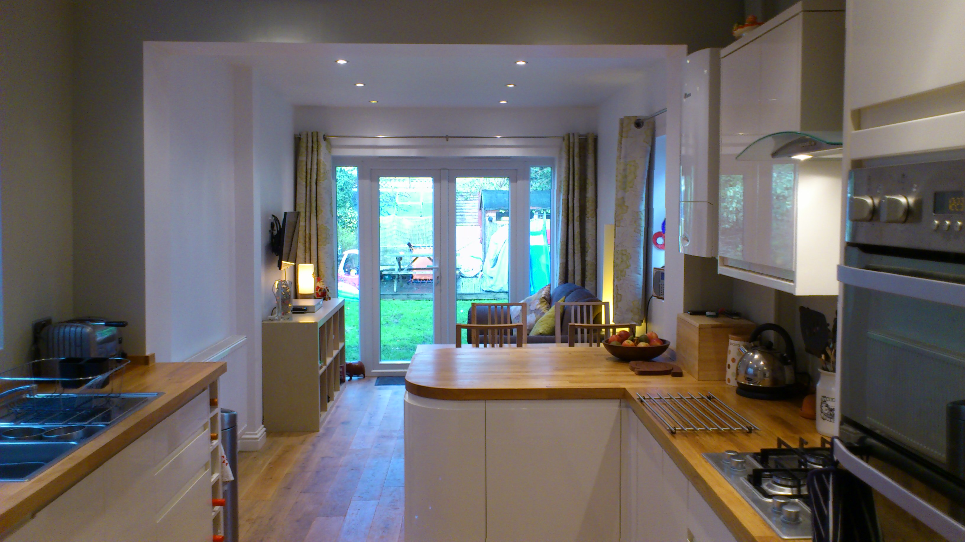 New rear extension in Wallington.