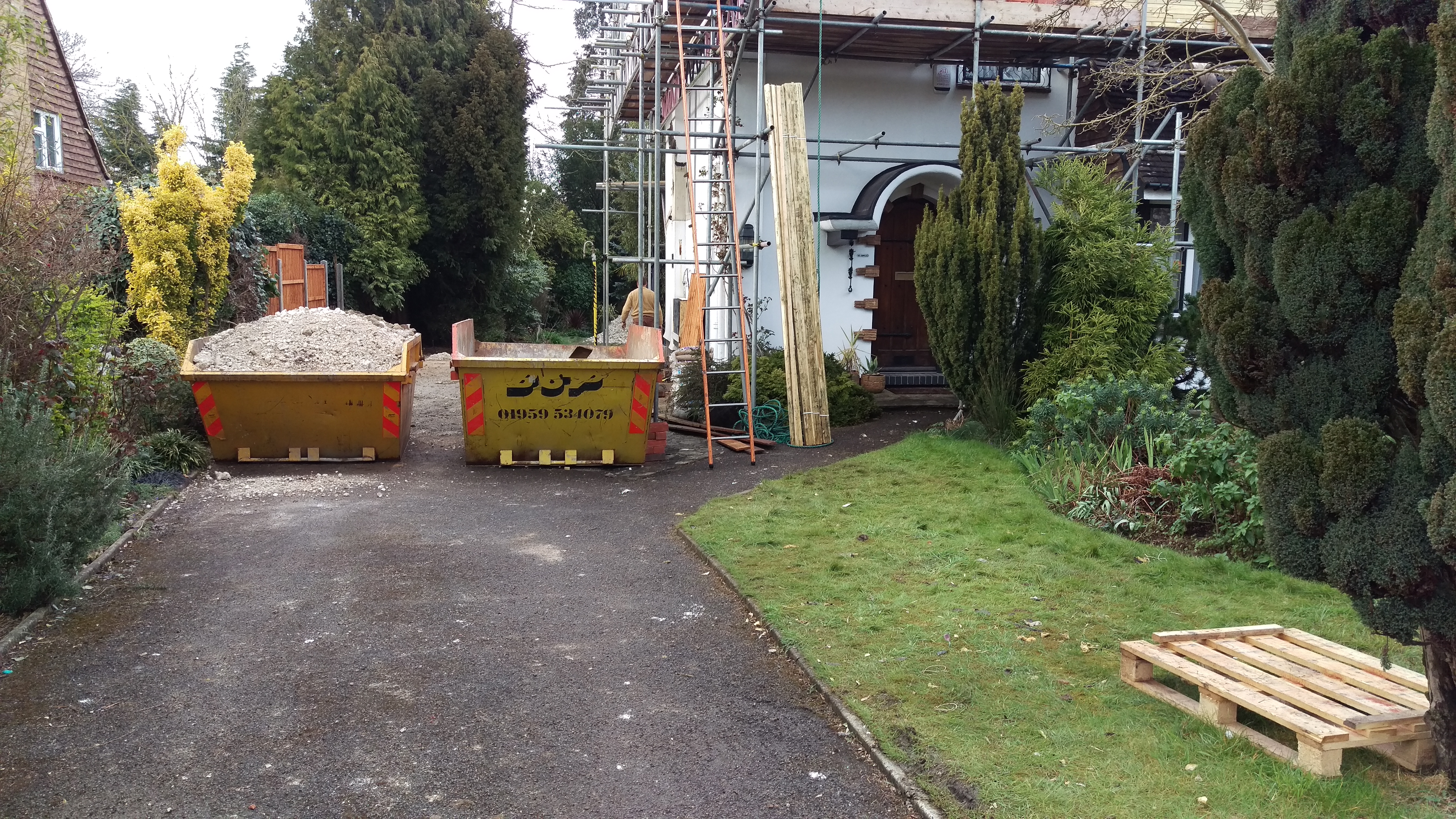 Existing house in Wallington.
