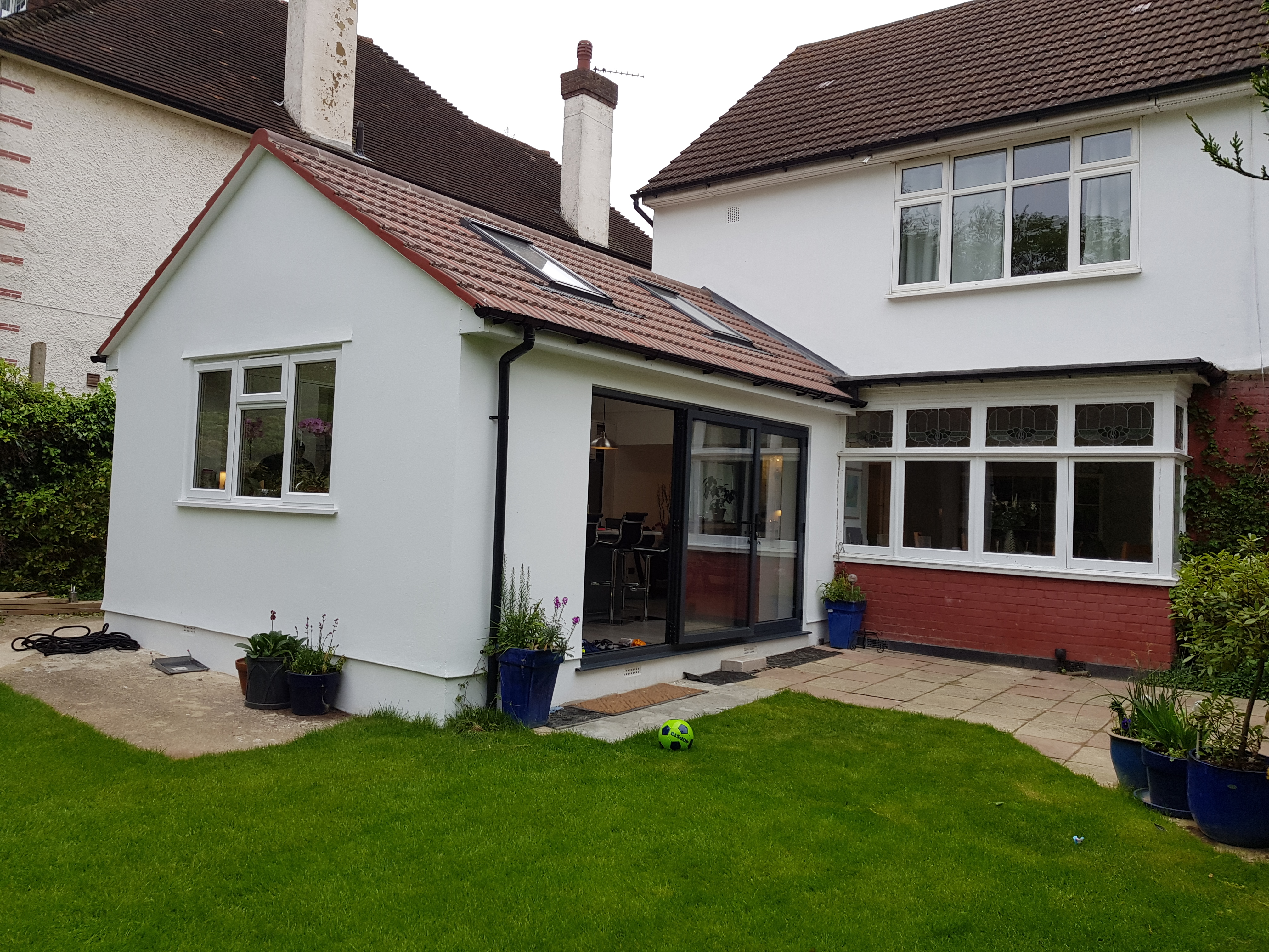 New rear extension added.