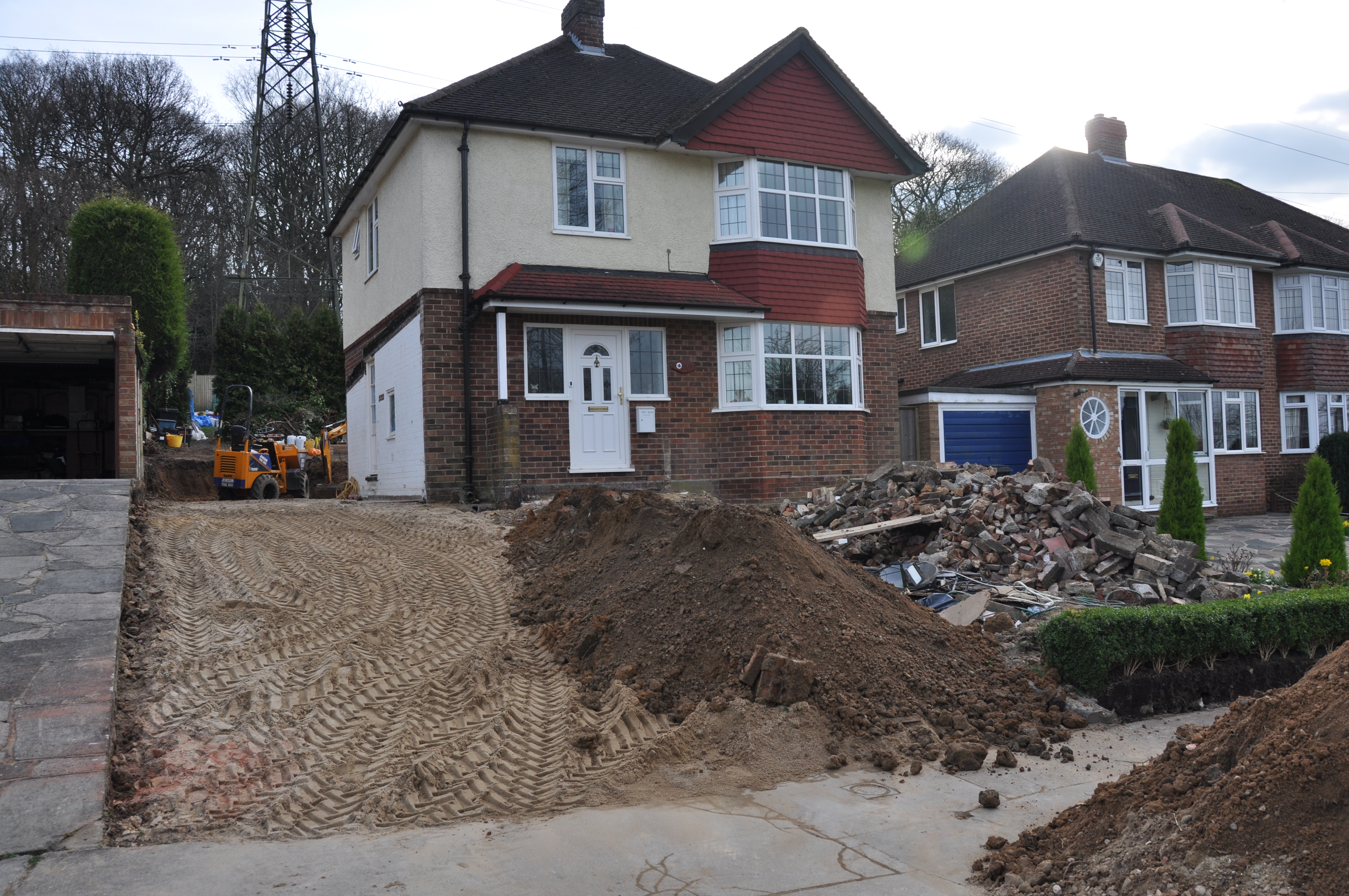Property under construction.