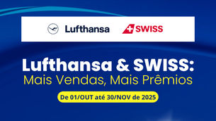 Lufthansa & SWISS: Mais Vendas, Mais Prêmios!