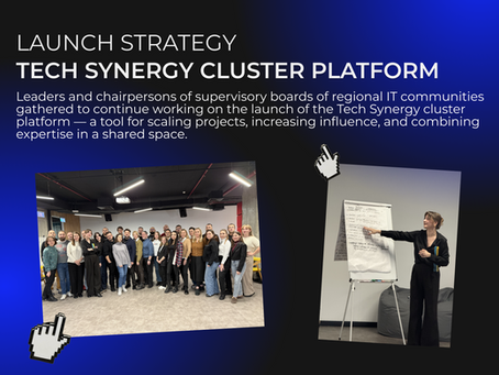 Strategizing the launch of the Tech Synergy cluster platform