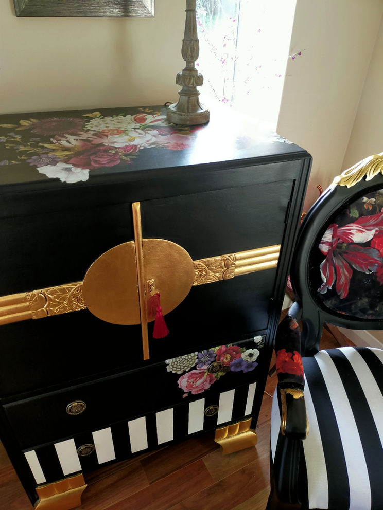 Chic Cabinet, Renovated, Upcycled