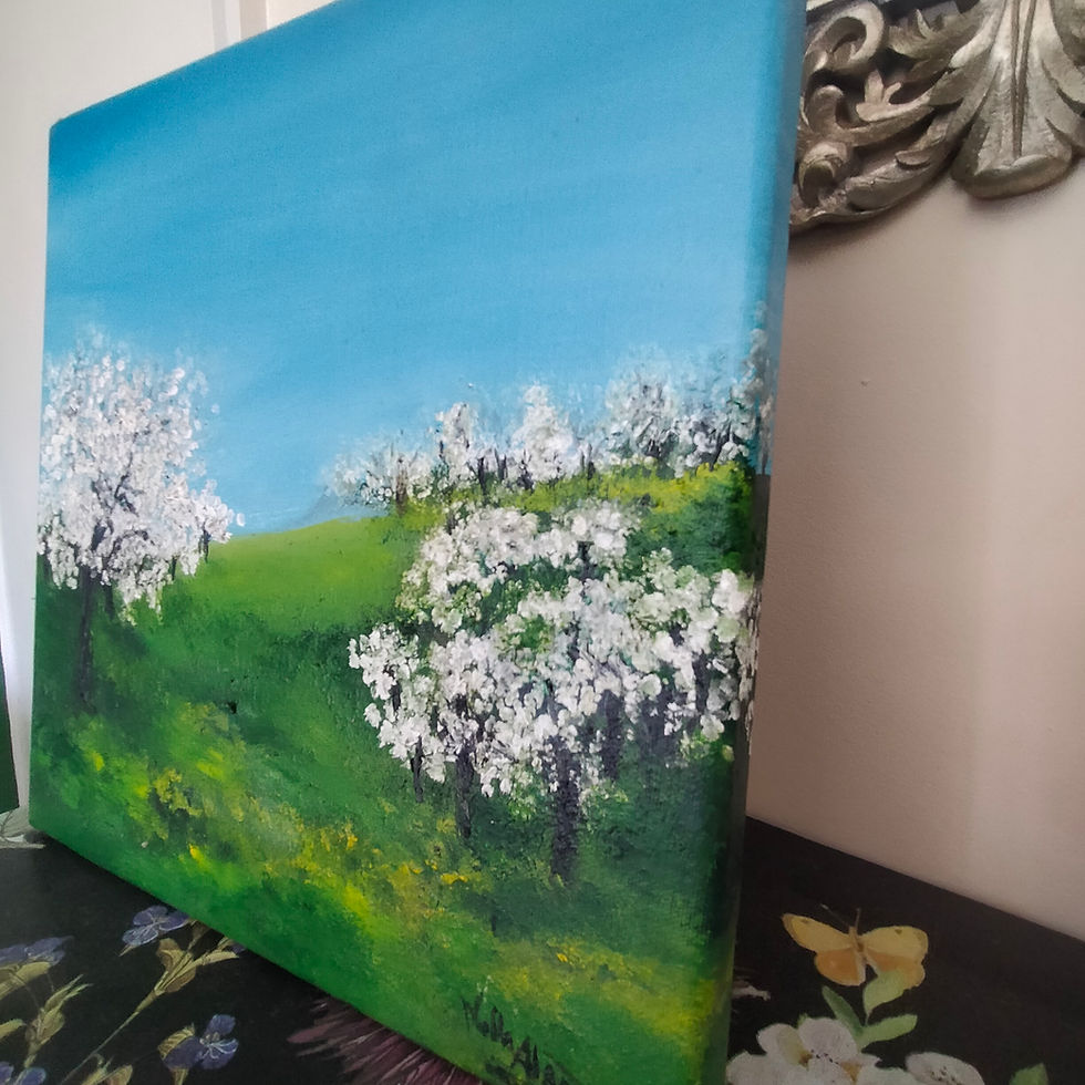 Miniatura: Oil on canvas Fine Art Painting