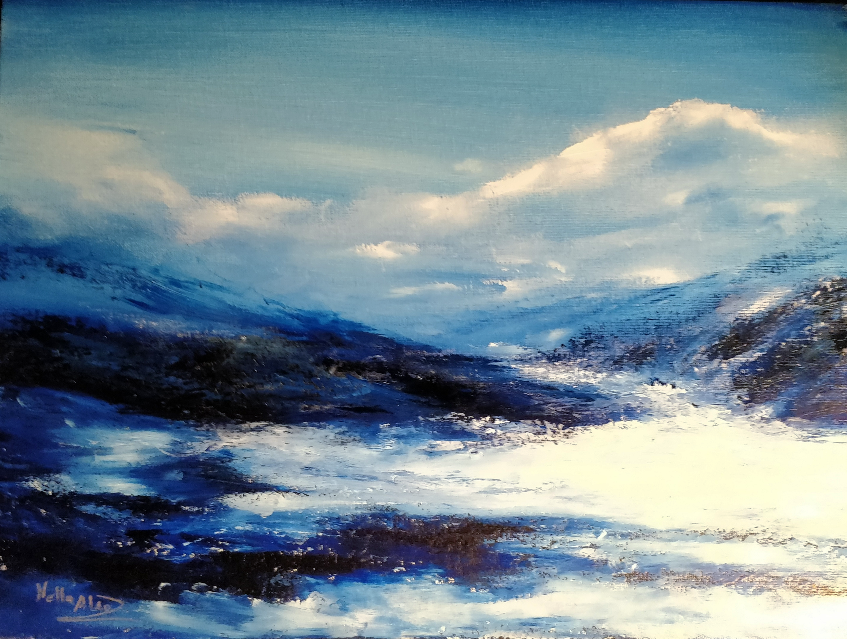 Winter in the Mountain