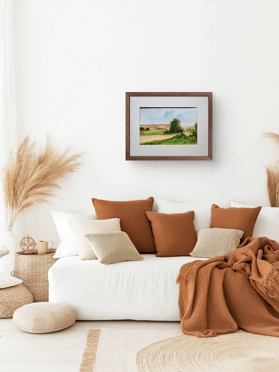 Thumbnail: Into the New Forest, Watercolour painting