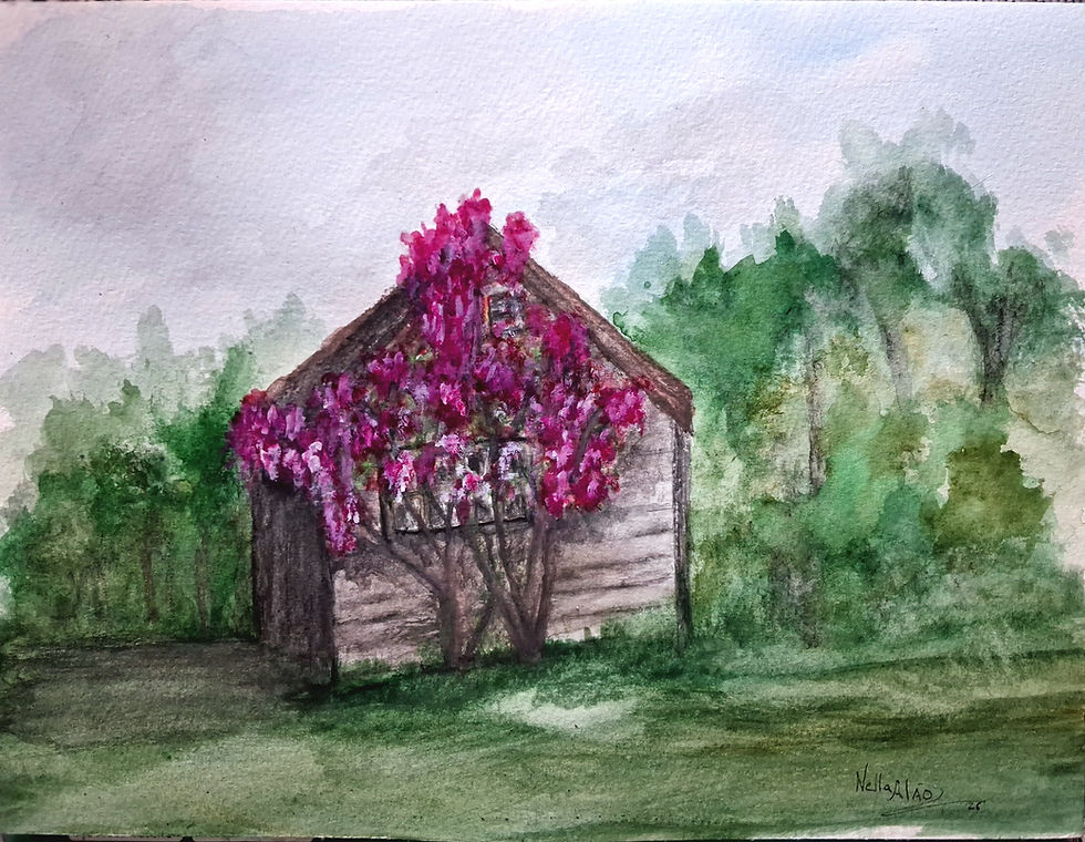 Thumbnail: The Old Shed,  Original Watercolour Painting