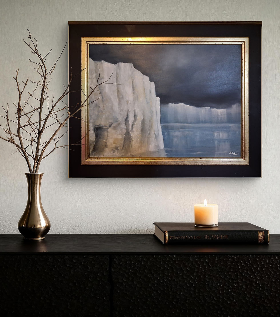 Thumbnail: Beautiful painting in a contemporary decor