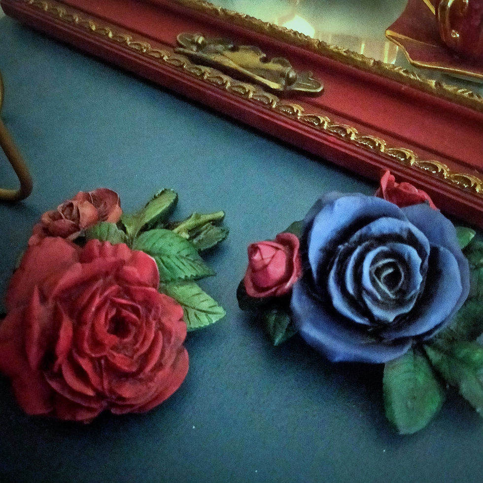 Miniatura: Pair: Rose Bouquets | Ornaments