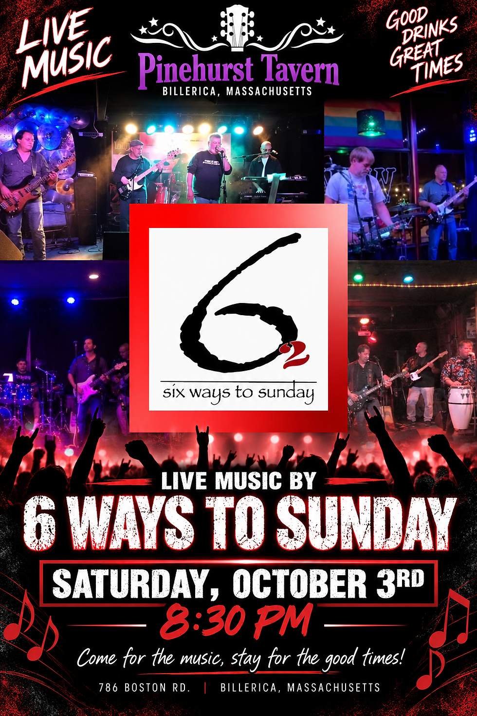 6 WAYS TO SUNDAY
