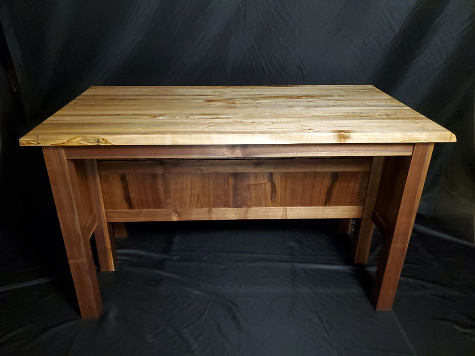 Thumbnail: Kitchen Island, Ambrosia Maple & Walnut