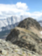 Fractal of a mountain range