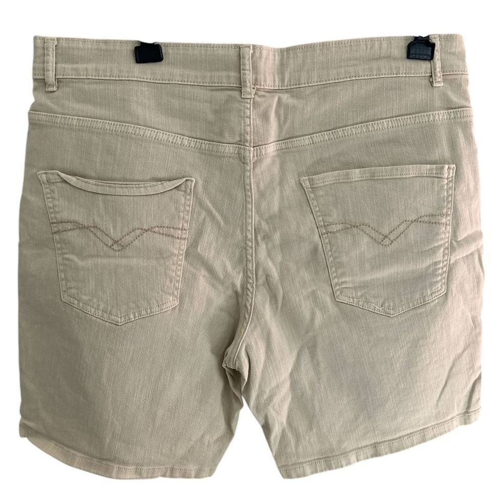 Miniatura: Bermuda Jeans Bege da Pool Jeans - Tam 48