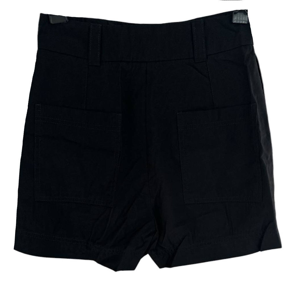 Miniatura: Short Cintura Alta Preto da Shoulder - Tam 38