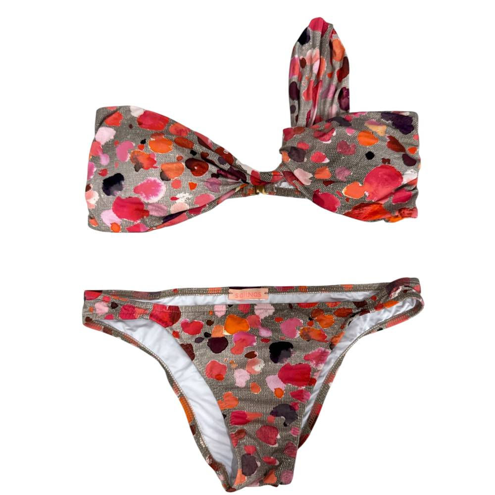 Biquíni Estampado Alça Única da Salinas - Tam P