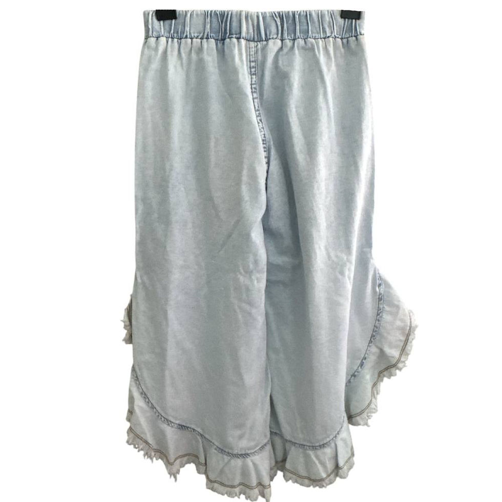 Miniatura: Conjunto Calça e Blusa Jeans da Amime - Tam 12/14