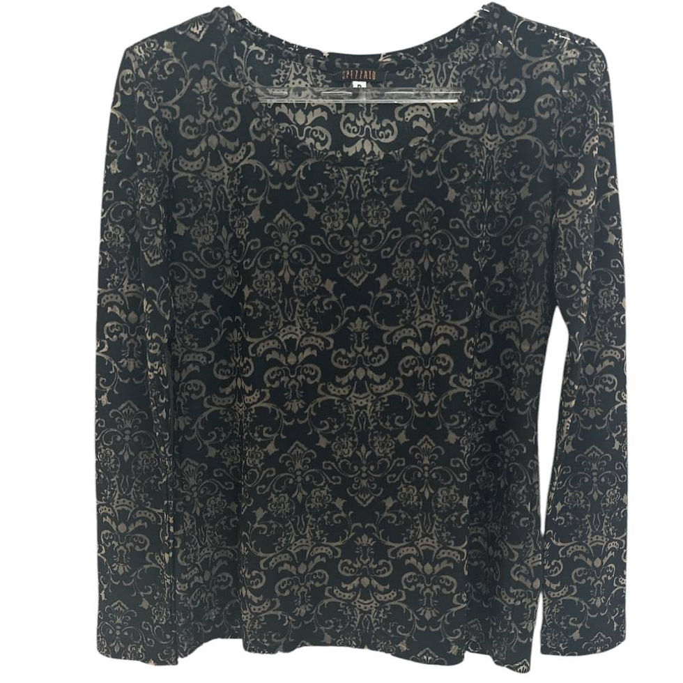 Miniatura: Blusa Manga Longa Desenho Tela da Spezzato - Tam P