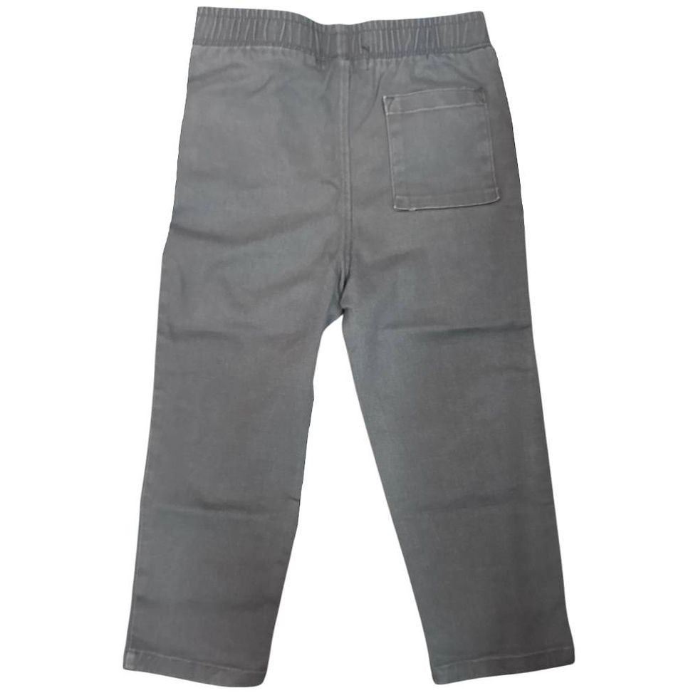 Miniatura: Calça de Algodão Cinza da DKNY - Tam 3