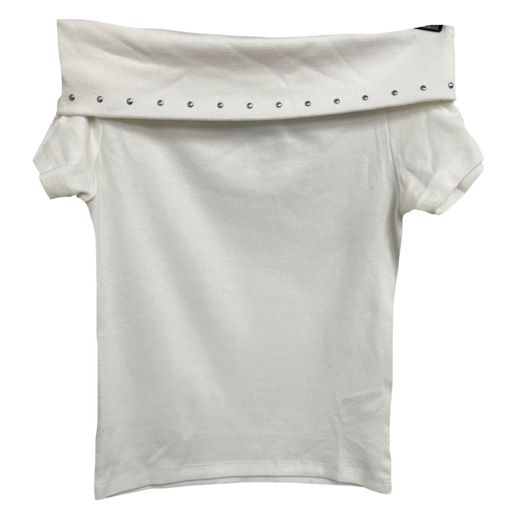 Blusa Ombro à Ombro Off White da Zara - Tam 9
