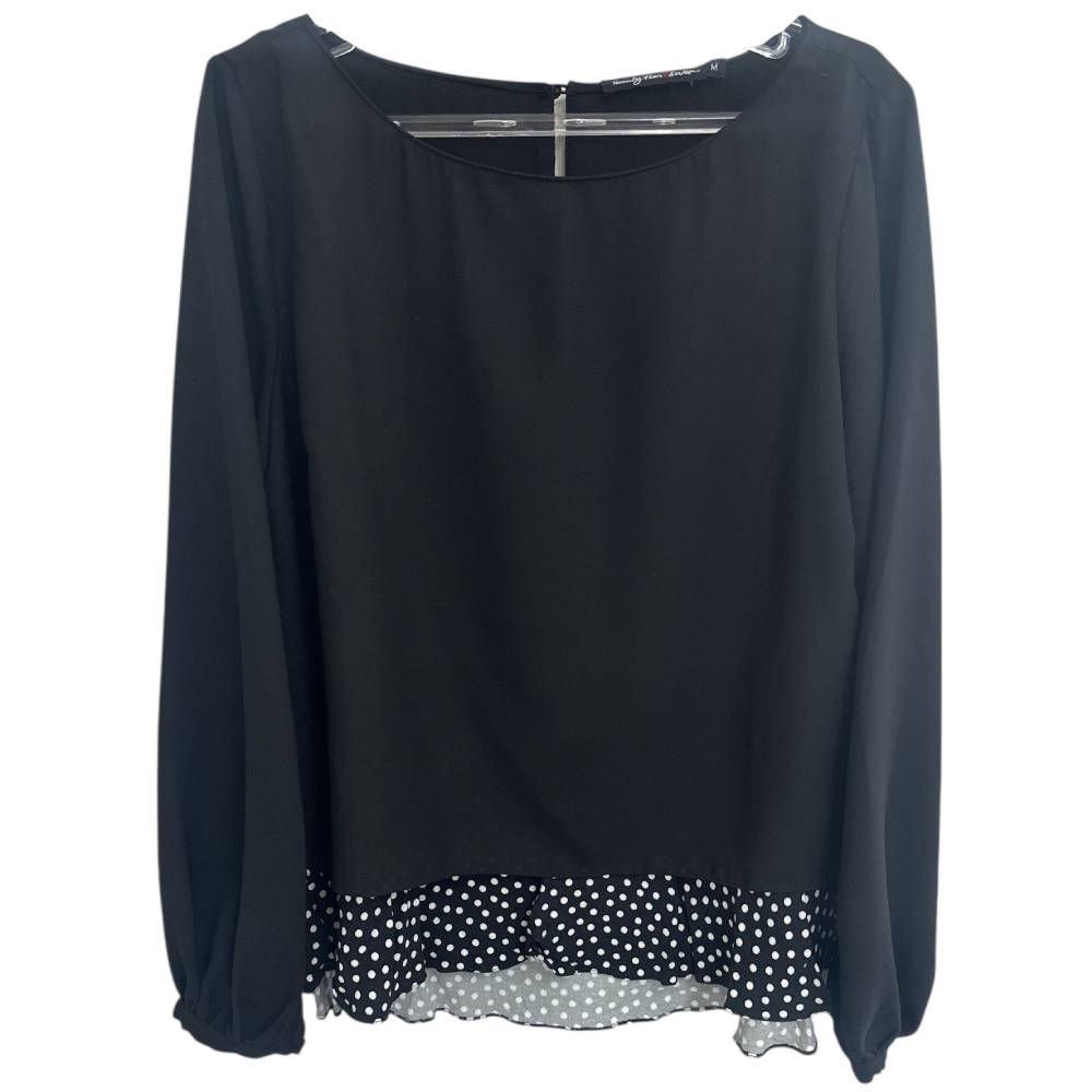 Blusa Manga Longa Fluída da Twenty Four Seven - Tam M