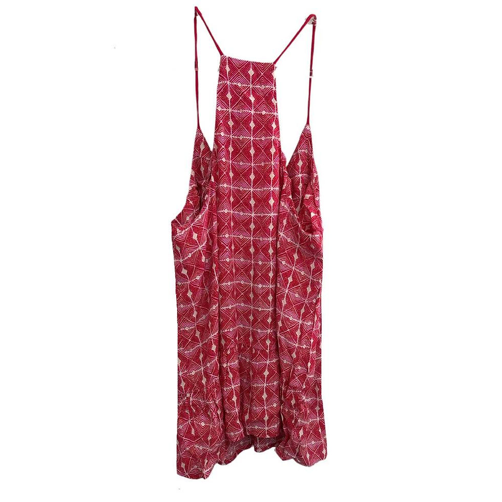 Miniatura: Blusa Regata Estampada Vermelha da Gap - Tam P
